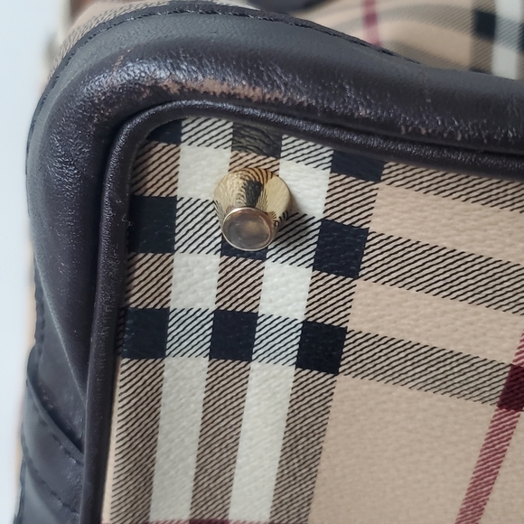 BURBERRY SHOULDER GOLDERTON TOTE HANDBAG - Picture 8 of 13